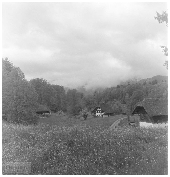 Landscape at the Ballenberg Museum