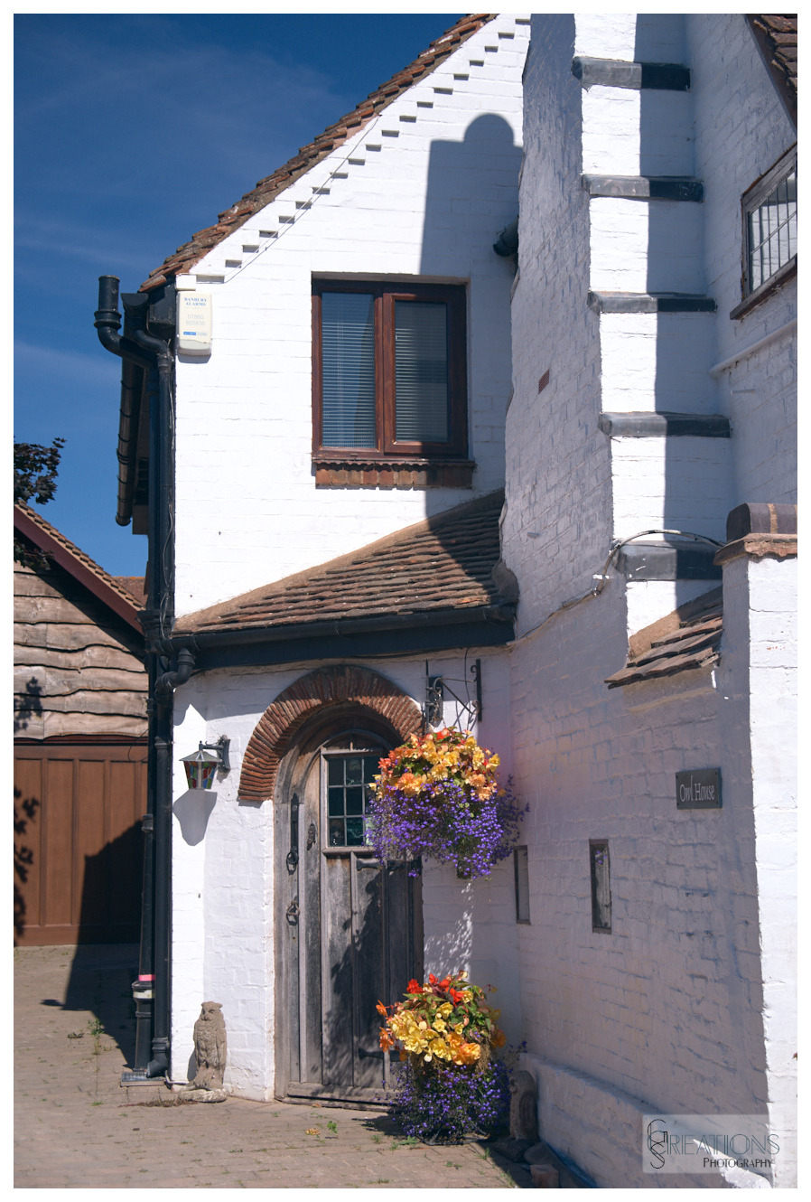 Flowery House Entrance Stratford