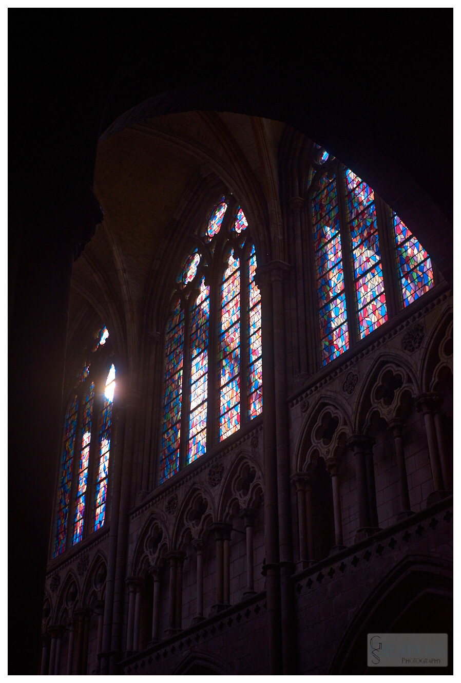 Windows of Cathédrale Saint-Vincent-de-Saragosse de Saint-Malo